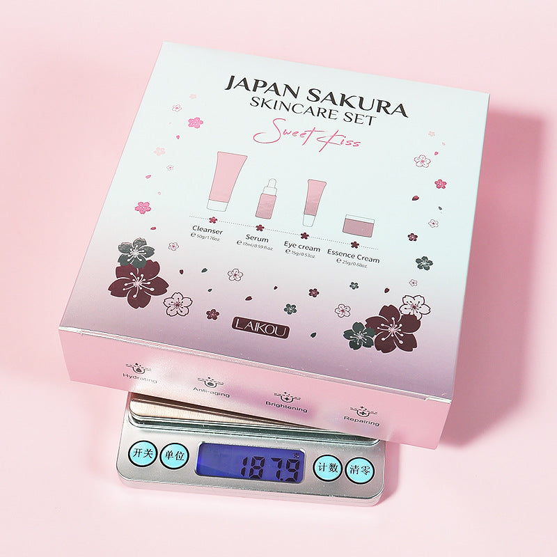 Sakura Blossom Skincare Kit - 4 Pieces (Bulk)